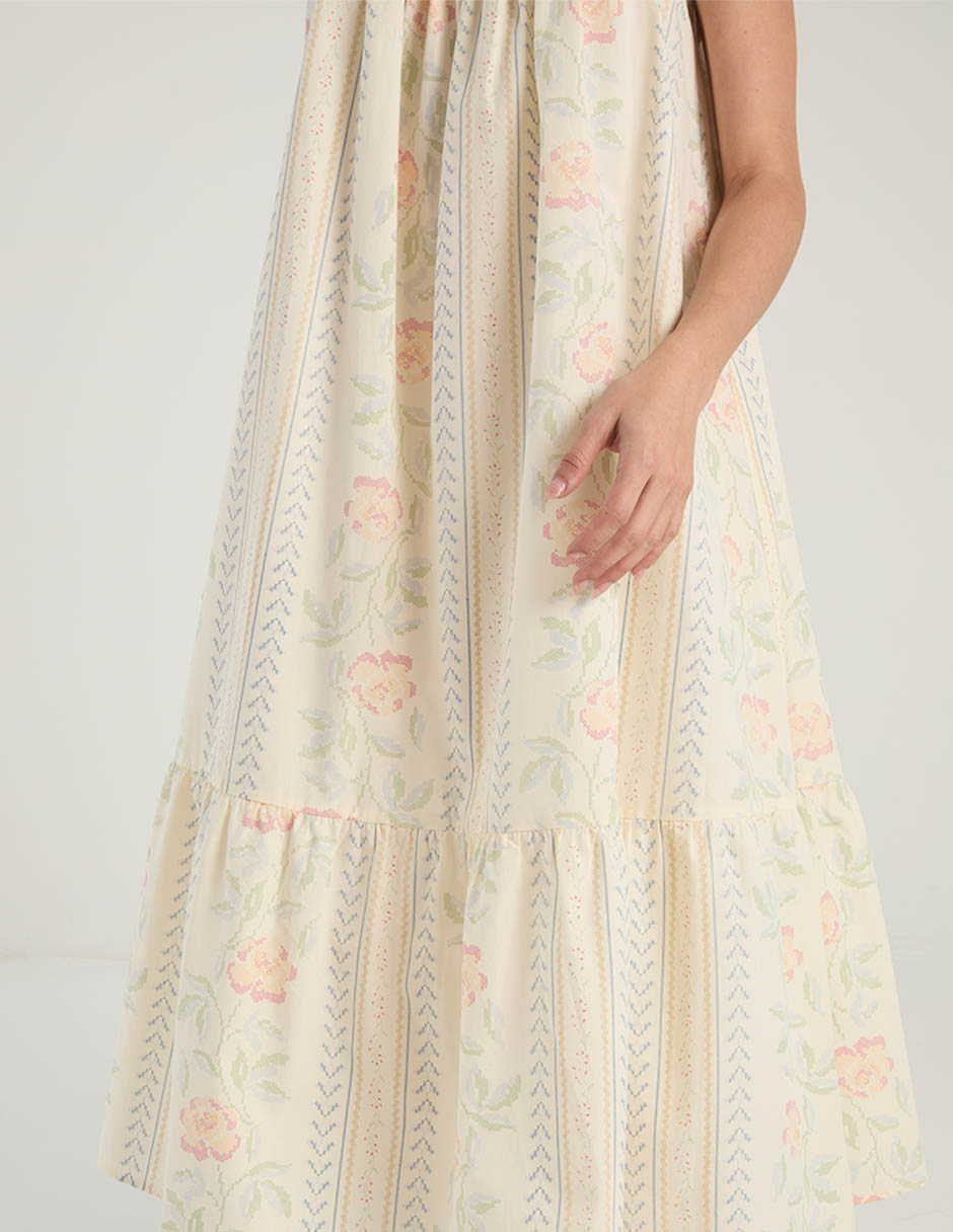 Vestido largo casual para mujer 5