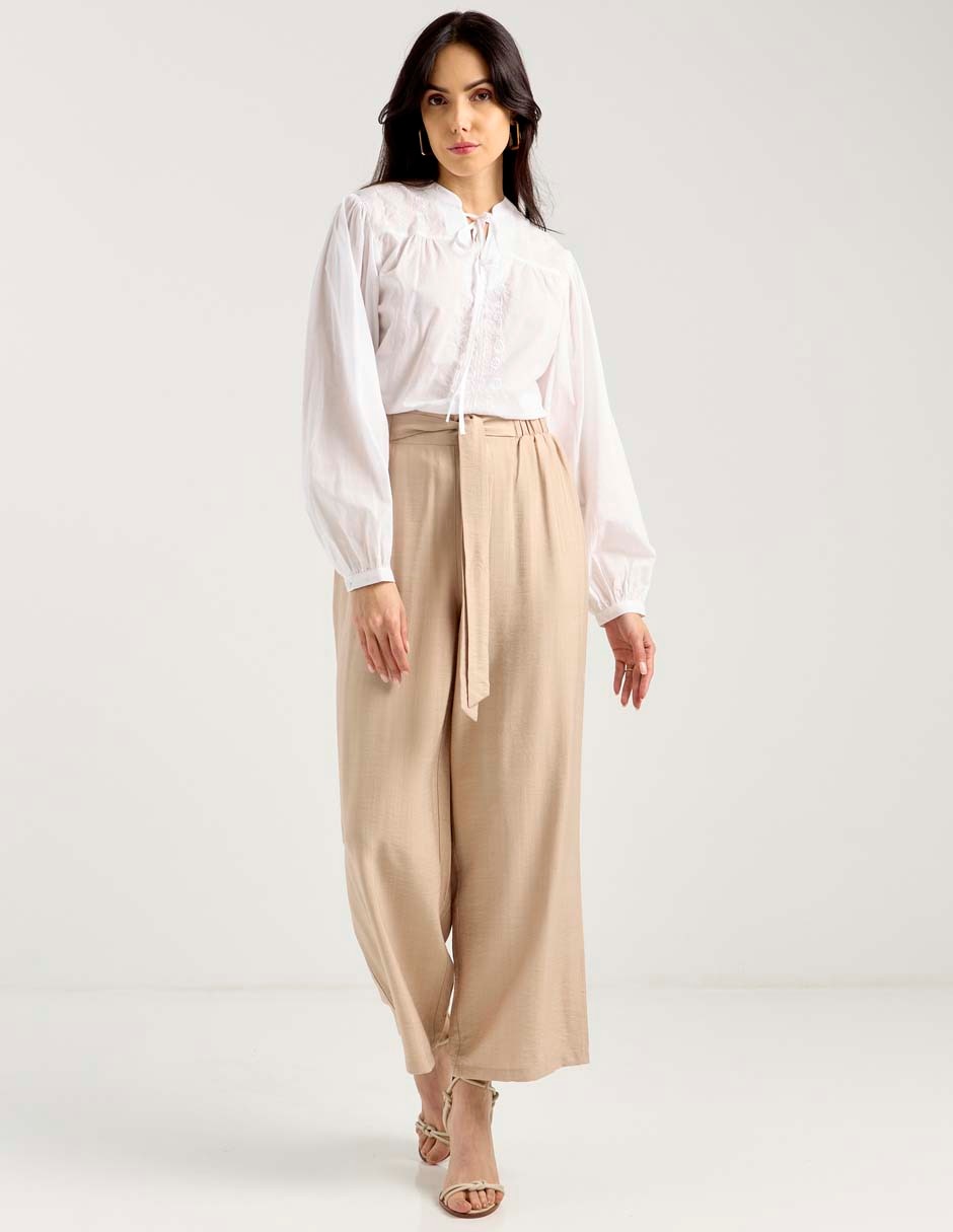 Pantalón amplio para mujer 3