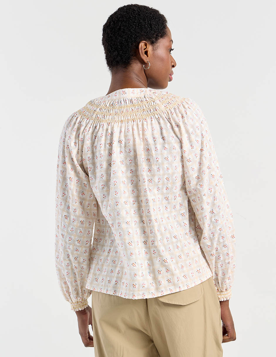 Blusa manga larga para mujer 6