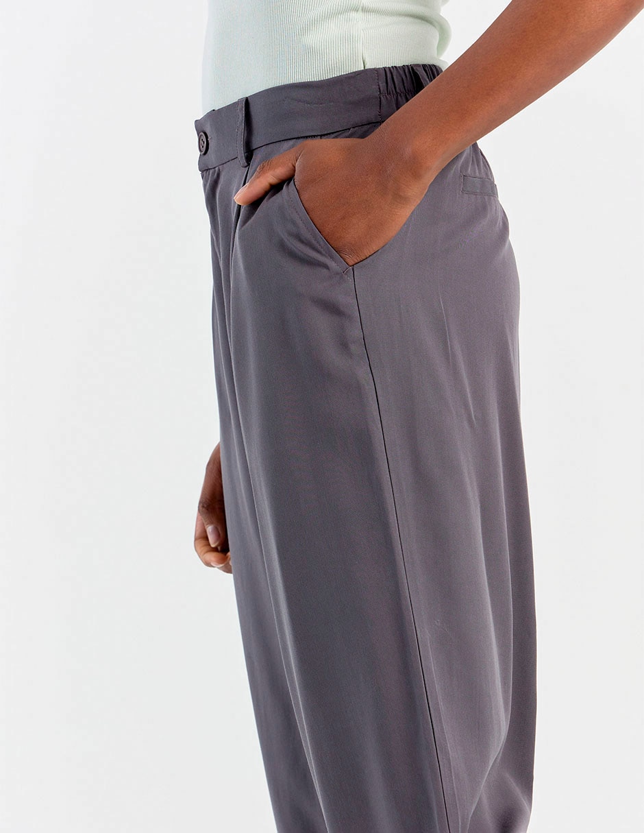 Pantalón relaxed amplio para mujer 4