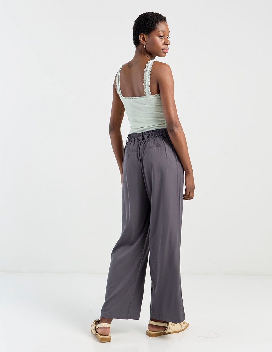 Pantalón relaxed amplio para mujer 6