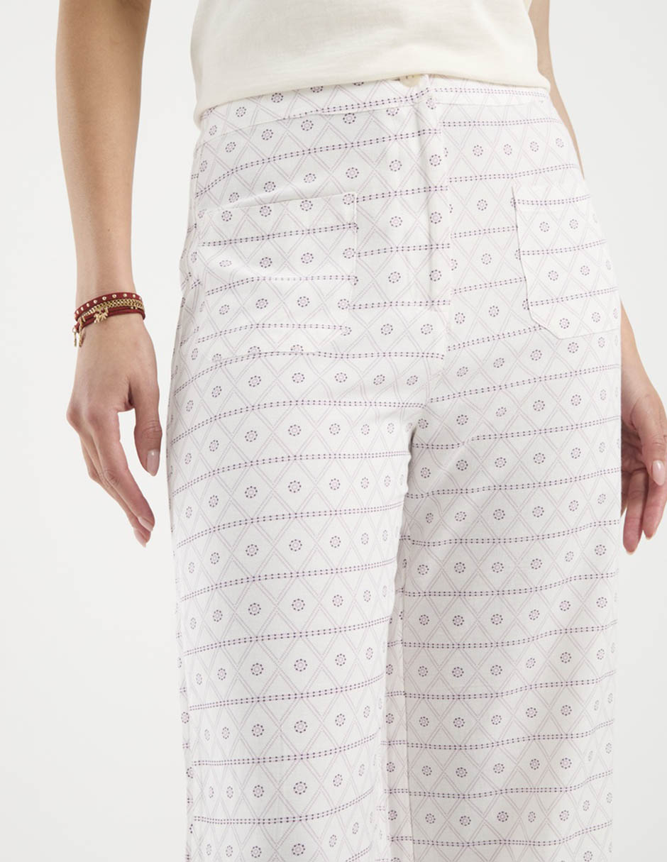 Pantalón relaxed amplio para mujer 5