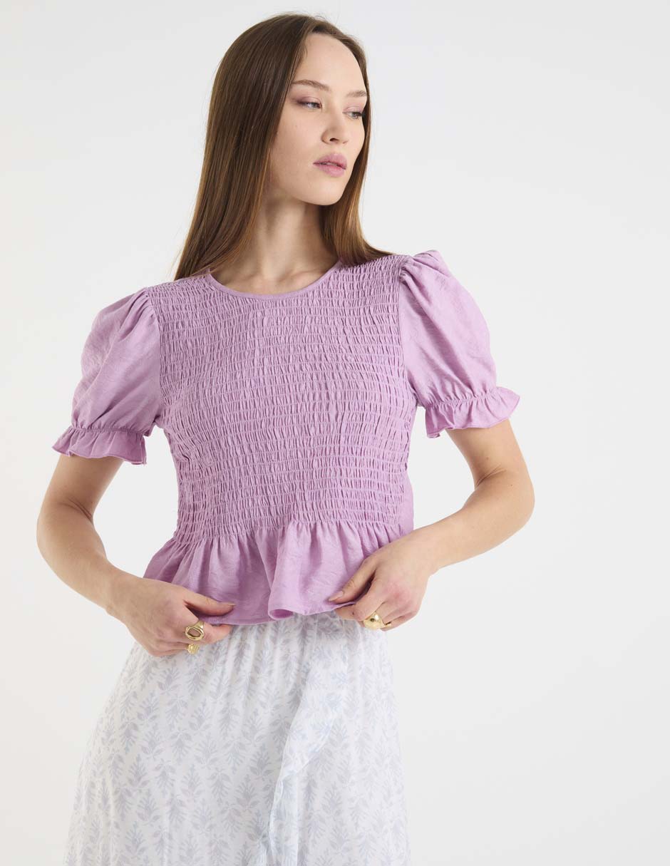 Blusa manga corta para mujer Blusa manga corta para mujer