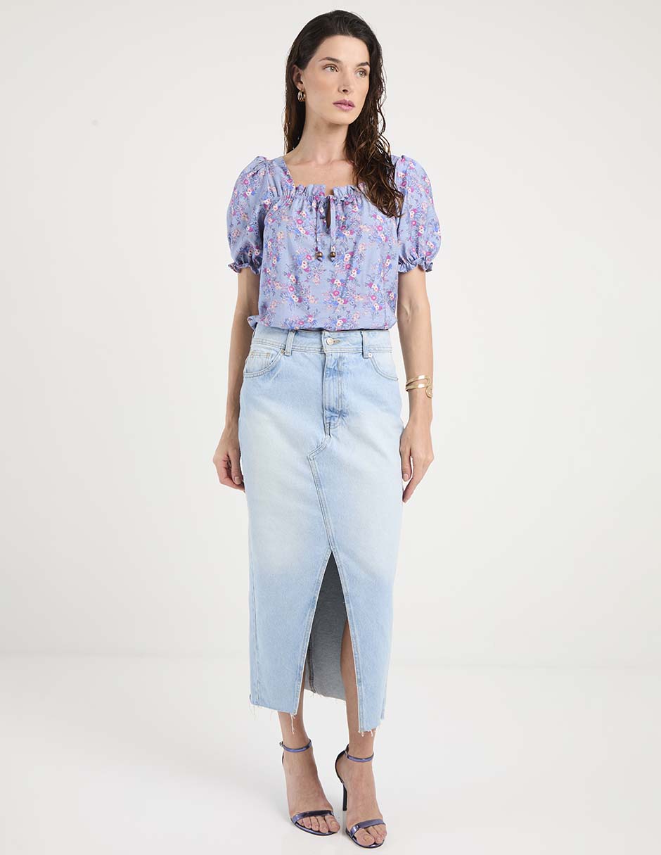 Blusa manga 3/4 para mujer 3