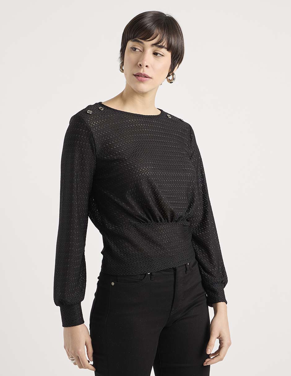 Blusa manga larga para mujer Blusa manga larga para mujer