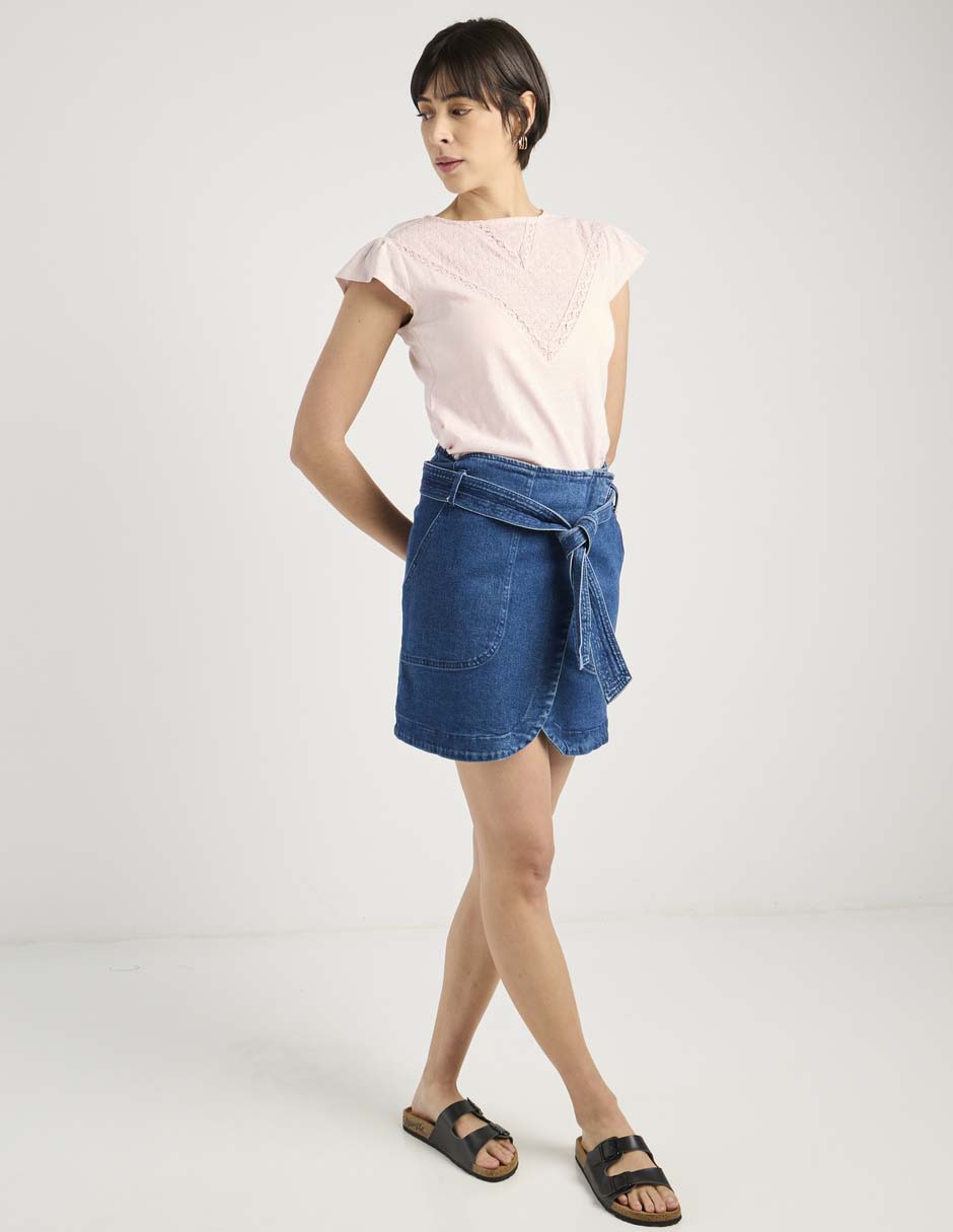 PLAYERA WKCL26084-04 W, G, LILA PÁLIDO