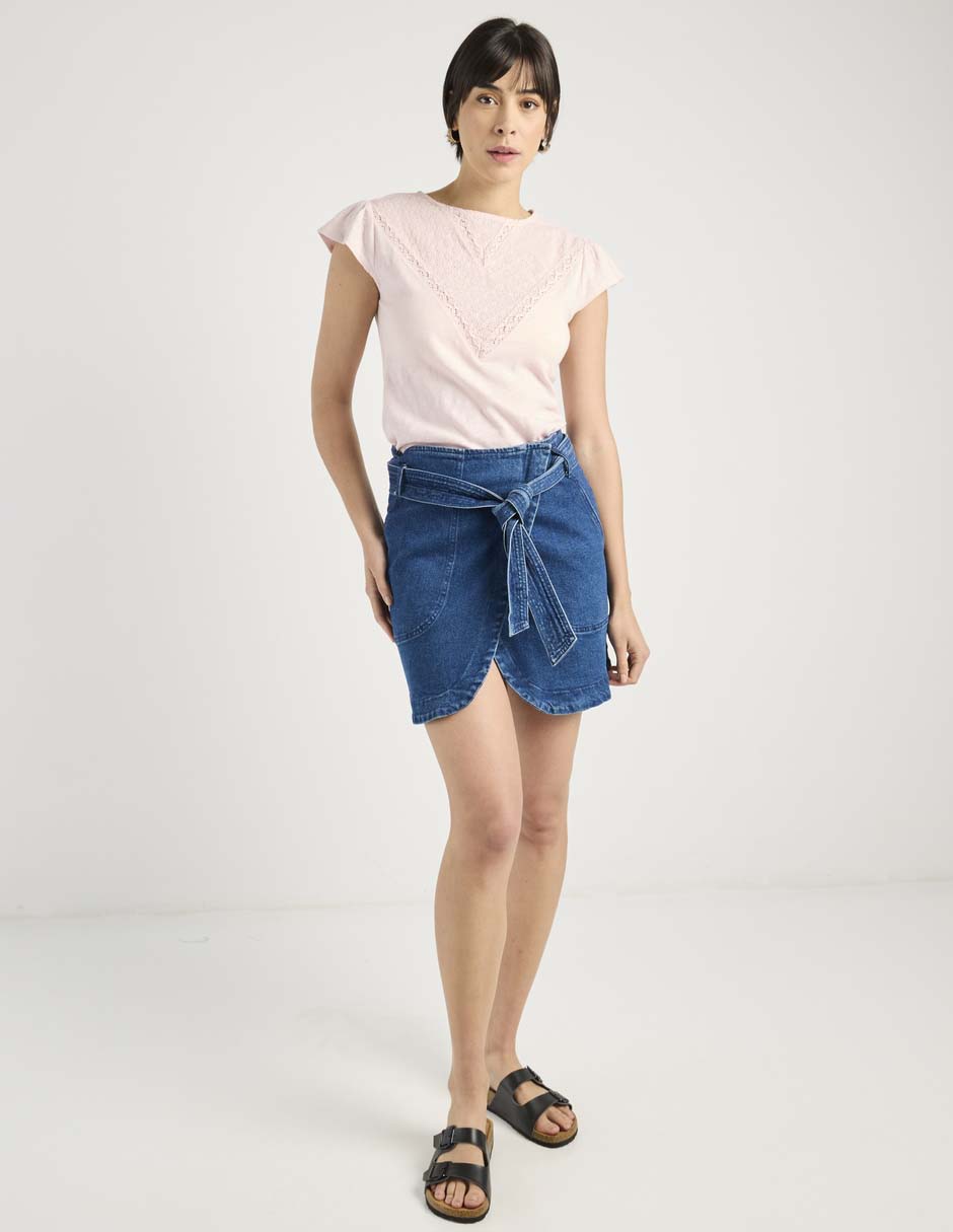PLAYERA WKCL26084-04 W, G, LILA PÁLIDO