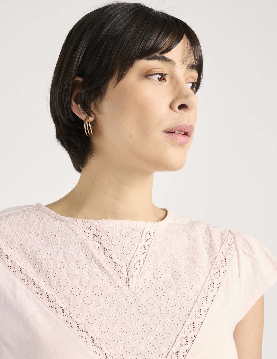 PLAYERA WKCL26084-04 W, G, LILA PÁLIDO