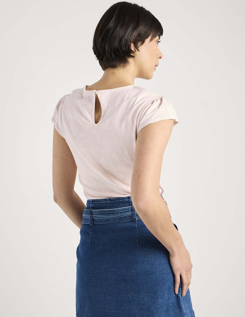 PLAYERA WKCL26084-04 W, G, LILA PÁLIDO