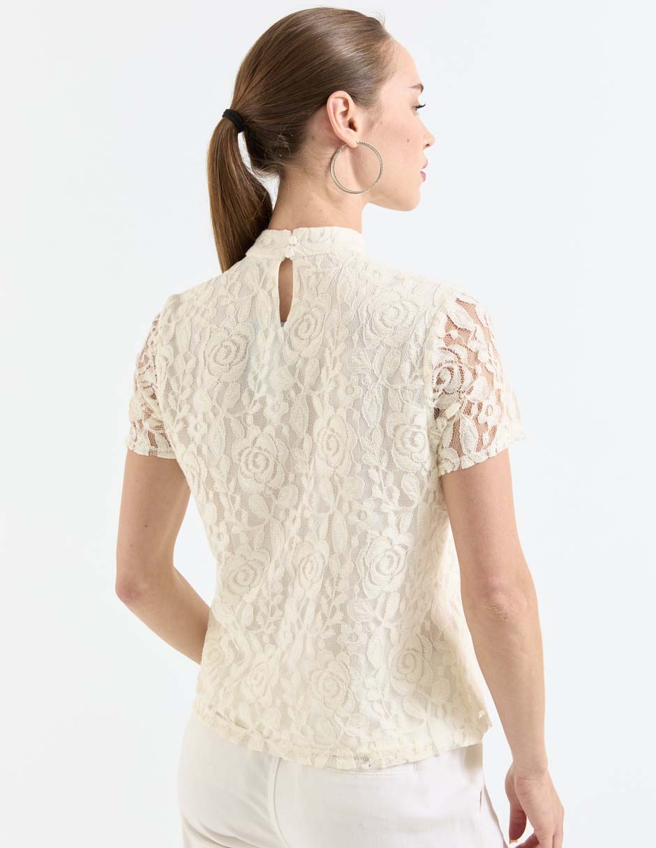 Blusa manga corta para mujer 2