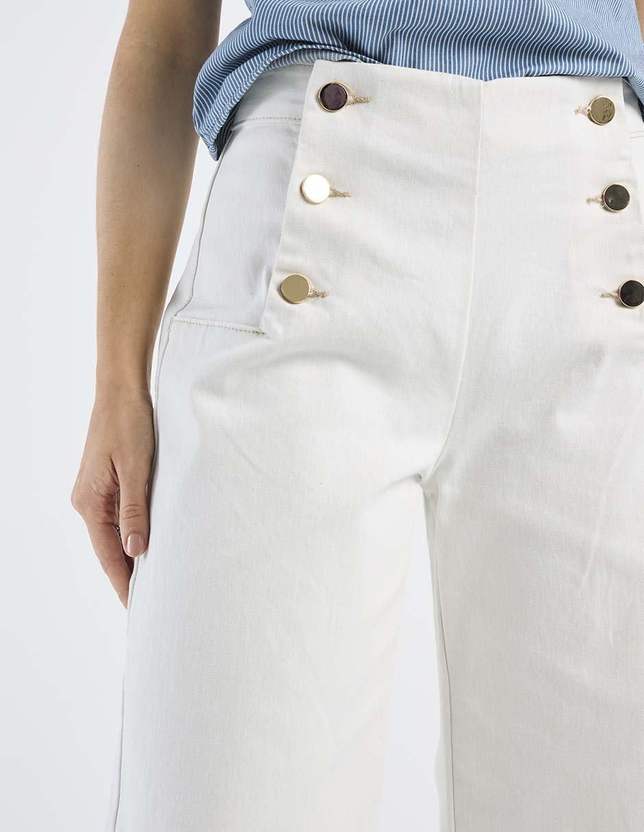 Pantalón relaxed amplio para mujer 4