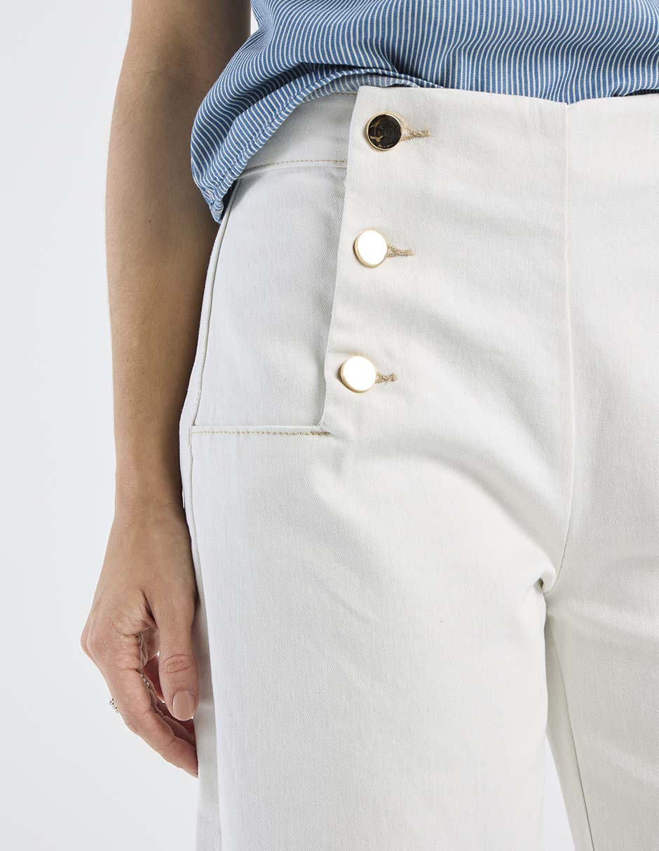 Pantalón relaxed amplio para mujer 5