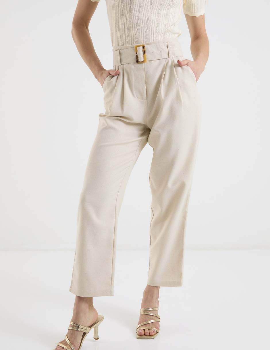 Pantalón straight para mujer