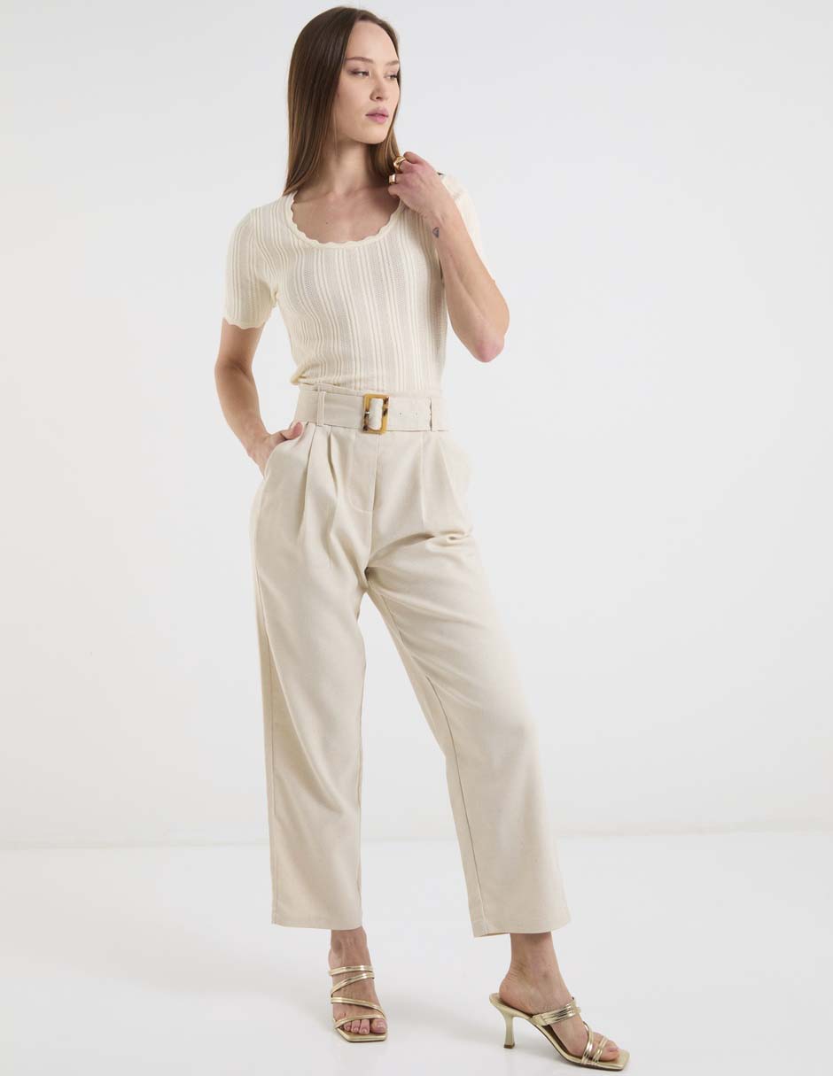 Pantalón straight para mujer 3