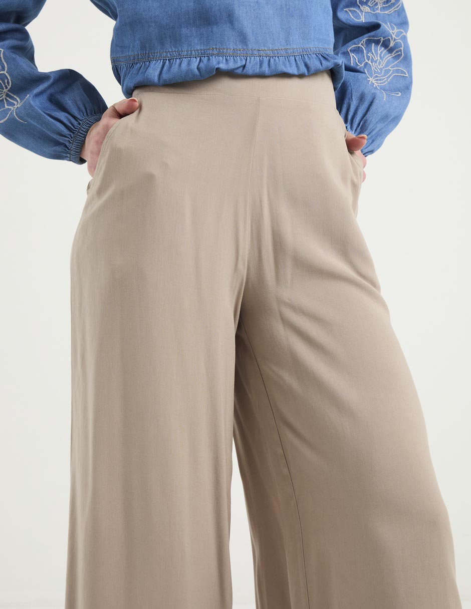 Pantalón relaxed amplio para mujer 4