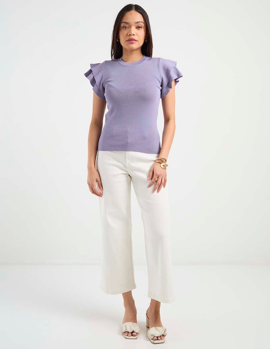 BLUSA WKCL26213-04, G, LAVANDA BRUMOSA