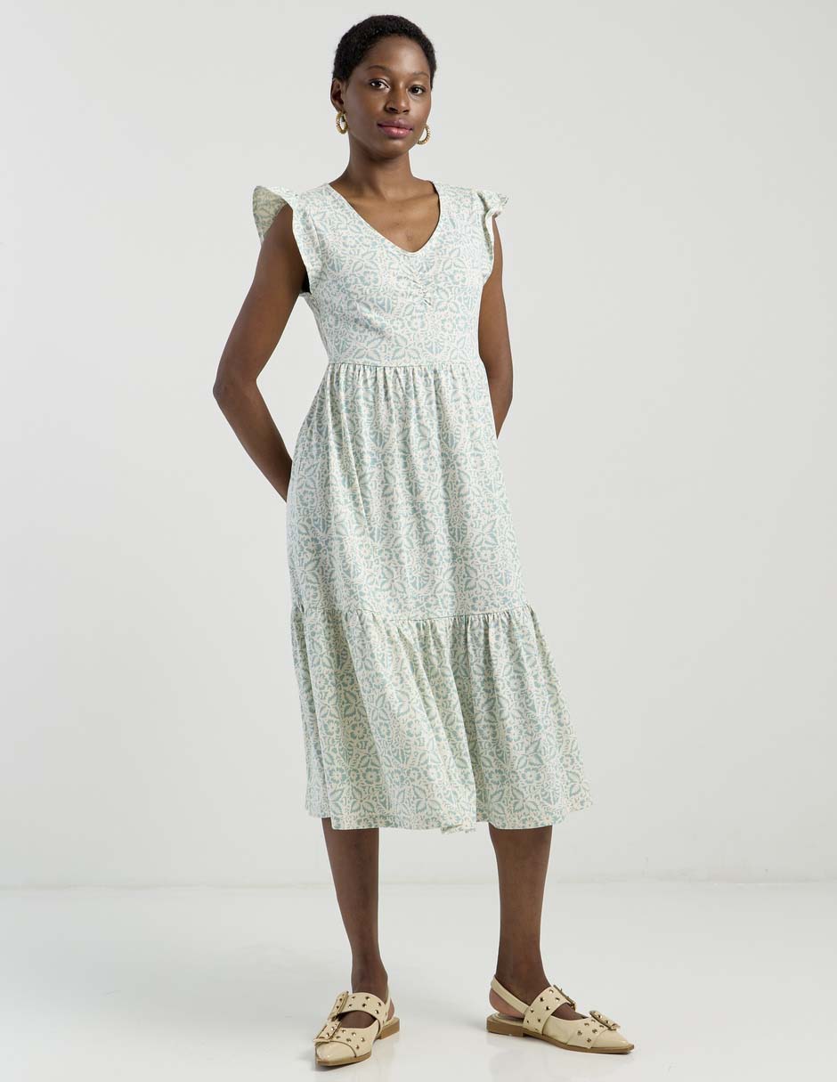 Vestido 3/4 casual para mujer 3