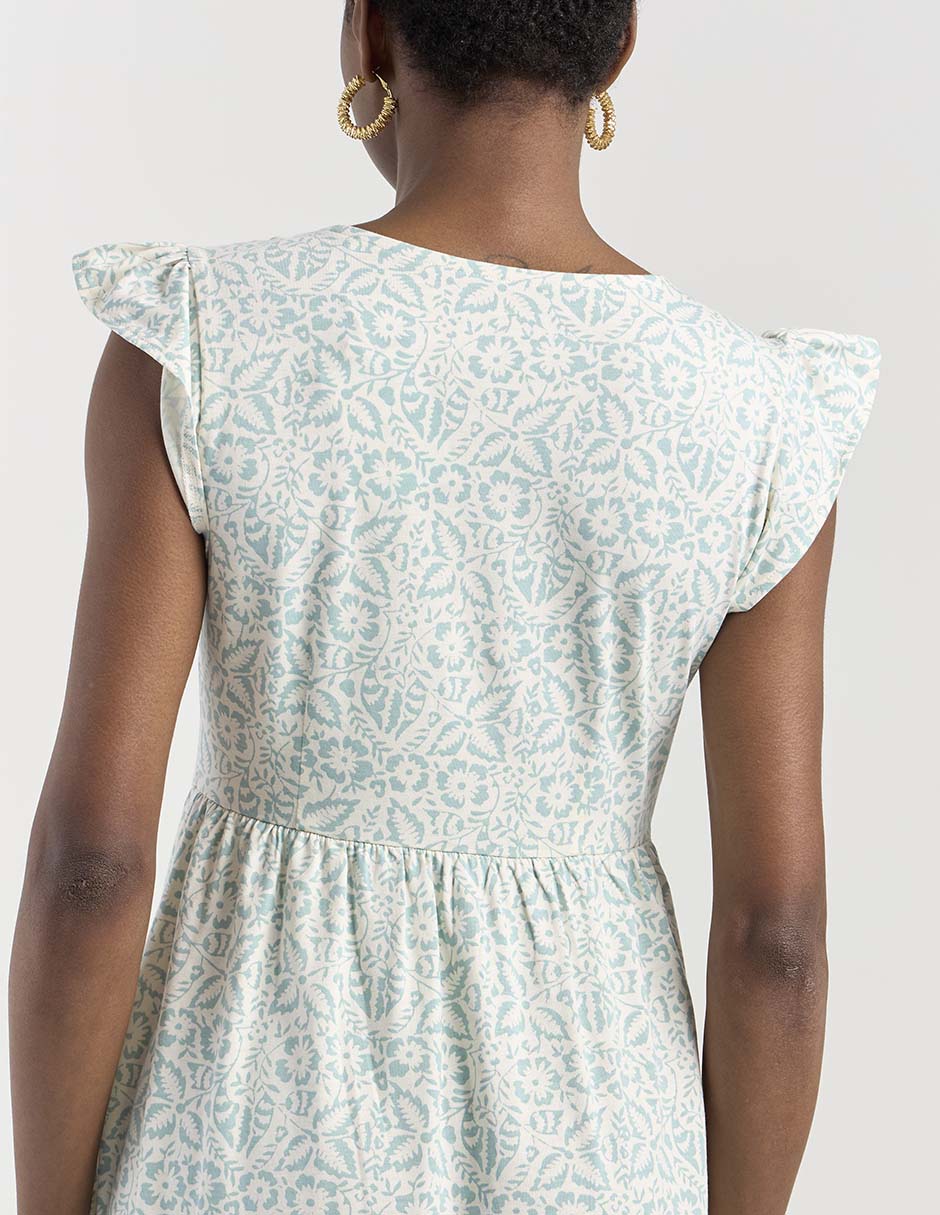 Vestido 3/4 casual para mujer 5