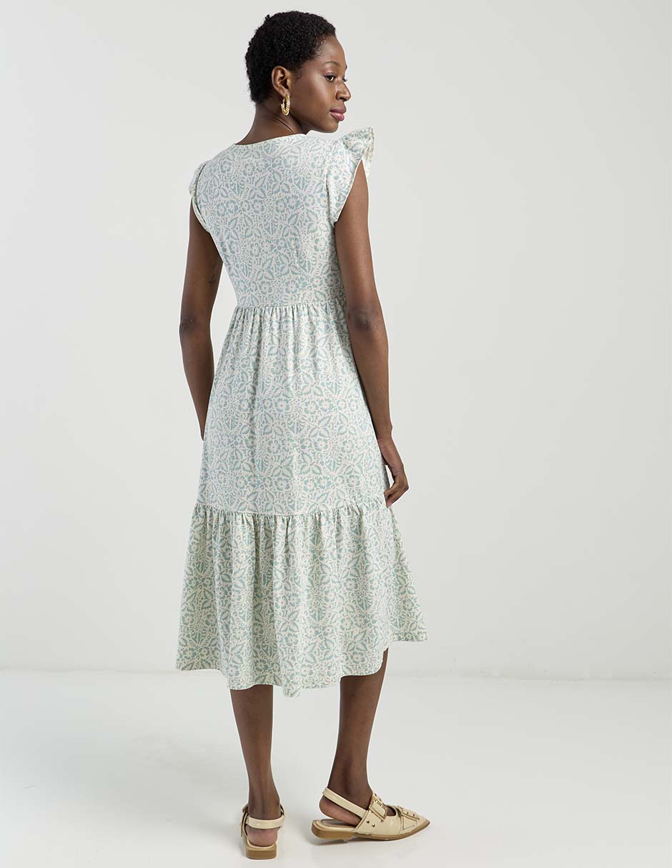 Vestido 3/4 casual para mujer 6