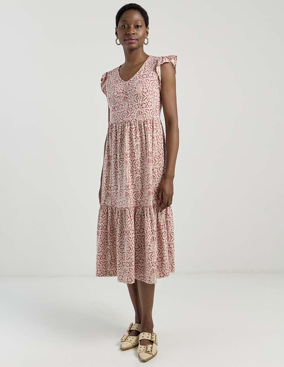 Vestido 3/4 casual para mujer 2