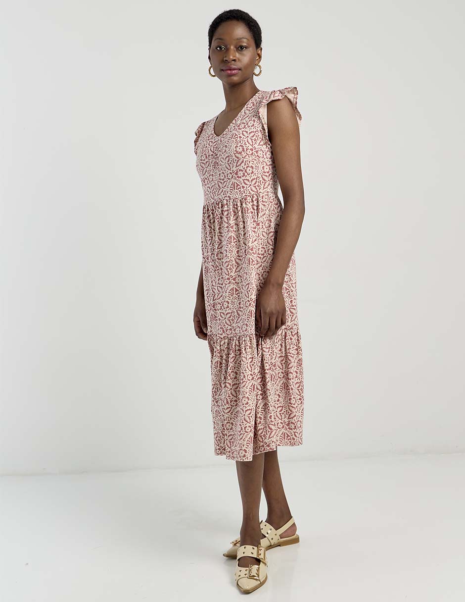 Vestido 3/4 casual para mujer 3