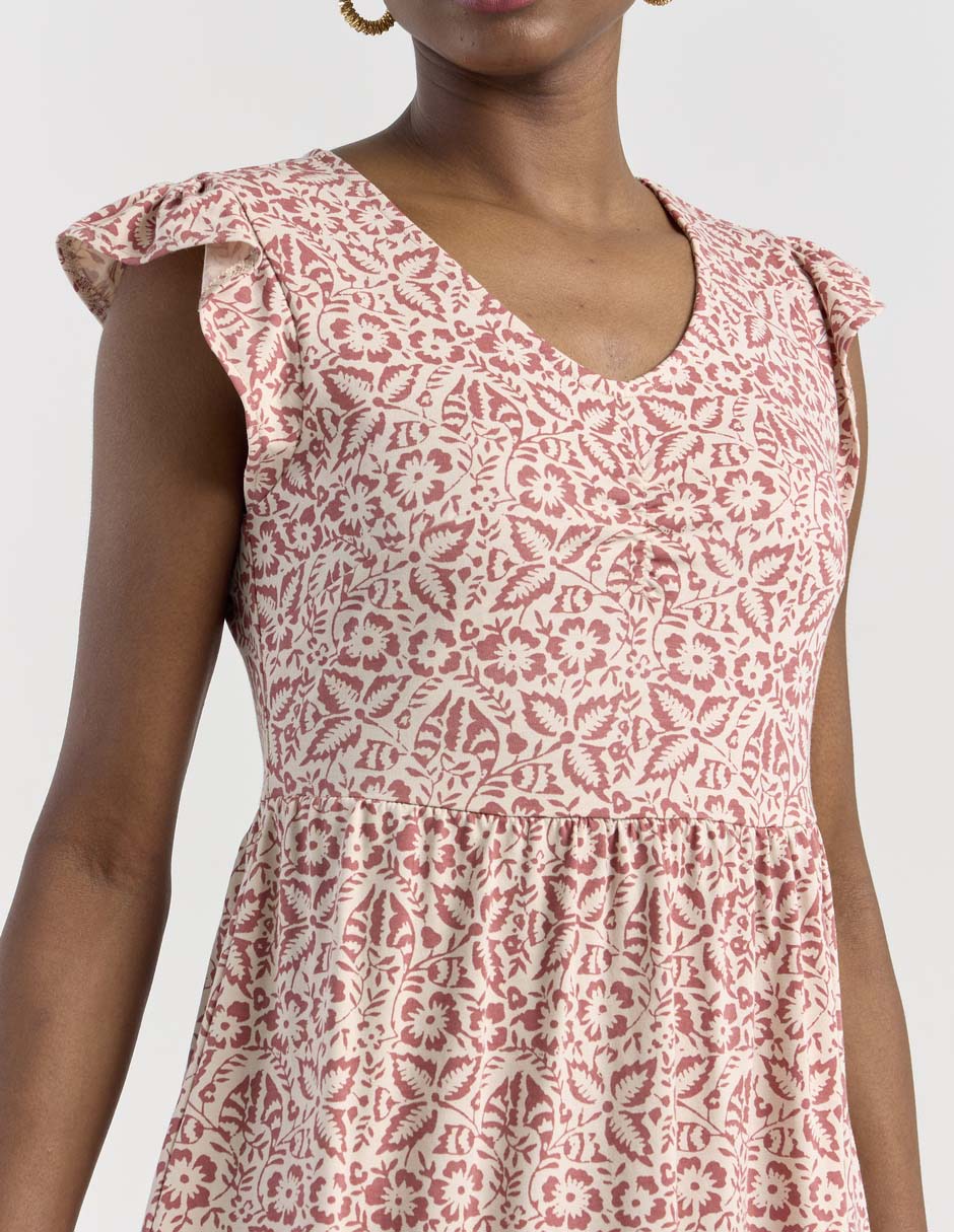 Vestido 3/4 casual para mujer 4