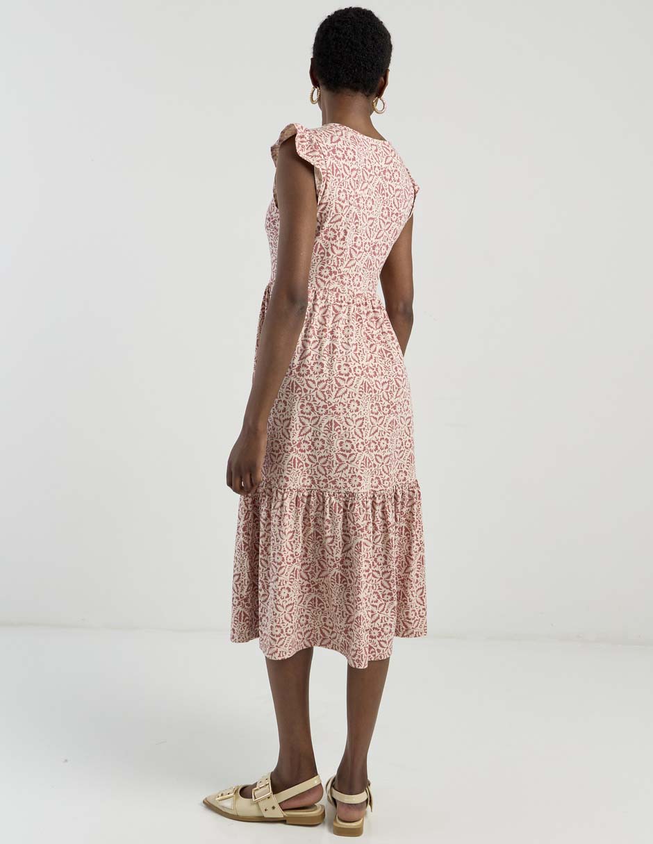 Vestido 3/4 casual para mujer 6