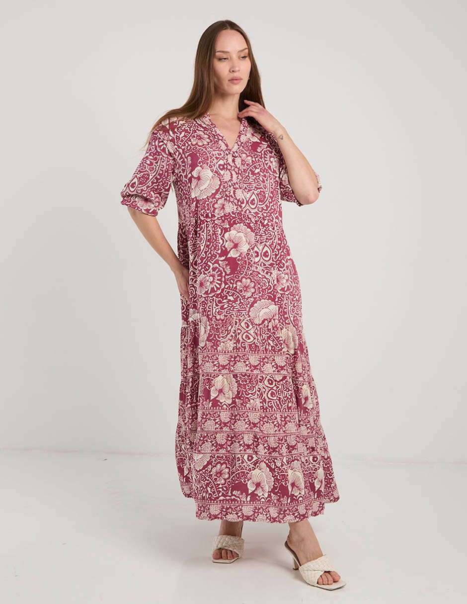 Vestido largo casual para mujer 2