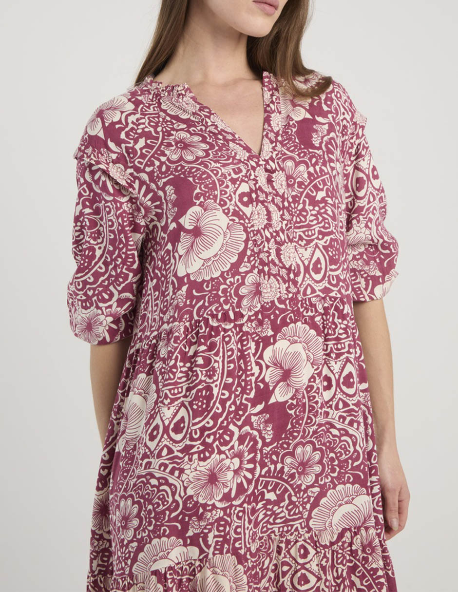 Vestido largo casual para mujer 4