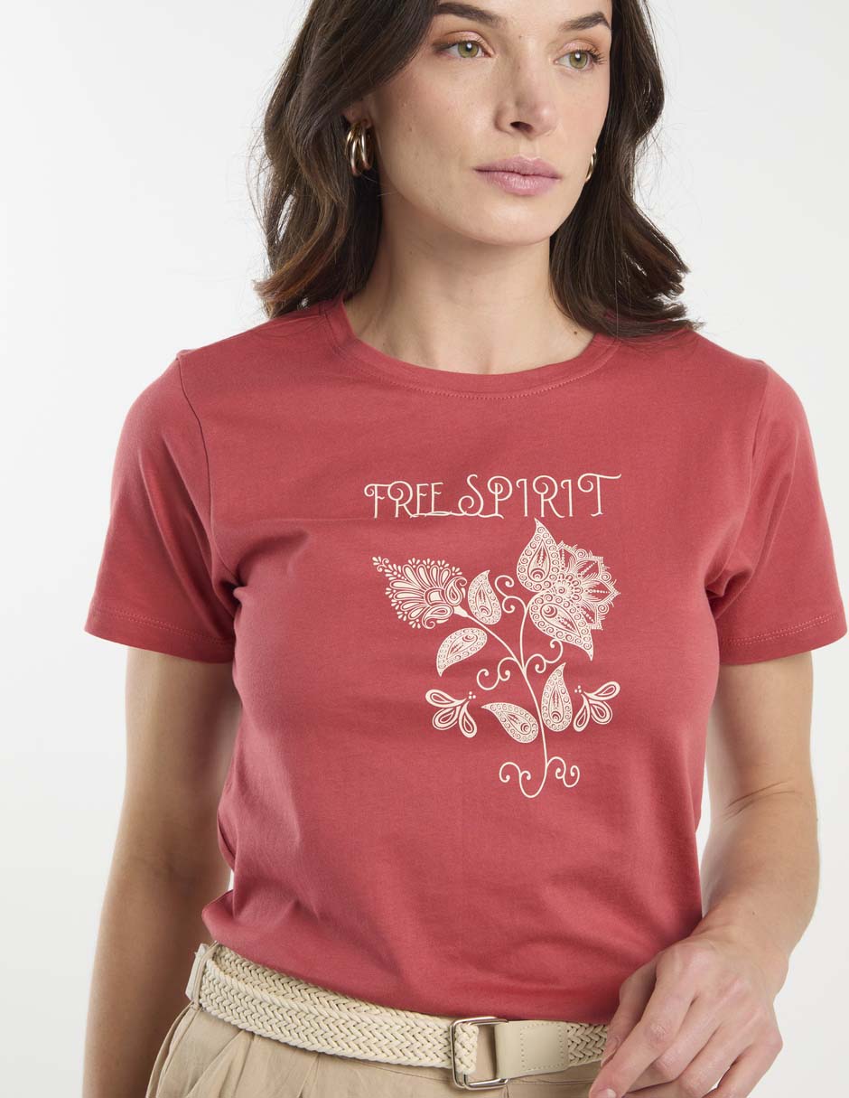 PLAYERA WKCL26158-06 WEEK, M, MARSALA