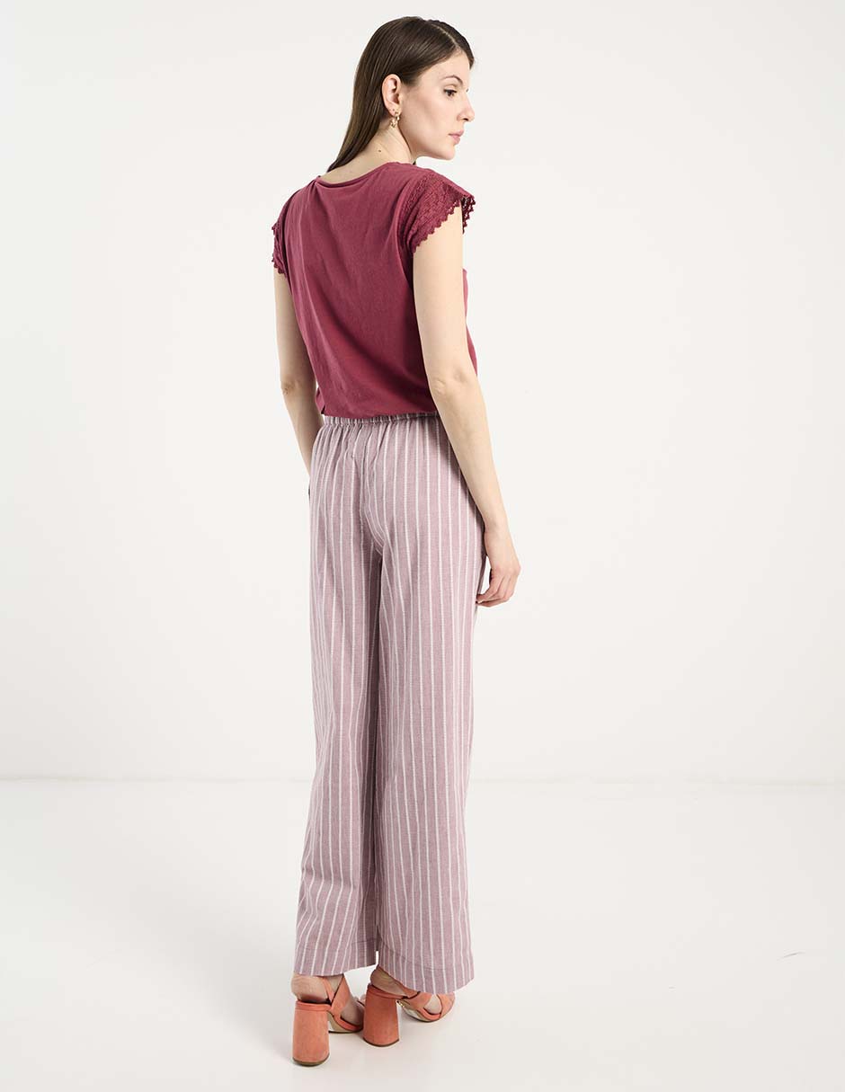 Pantalón flare acampanado para mujer 6