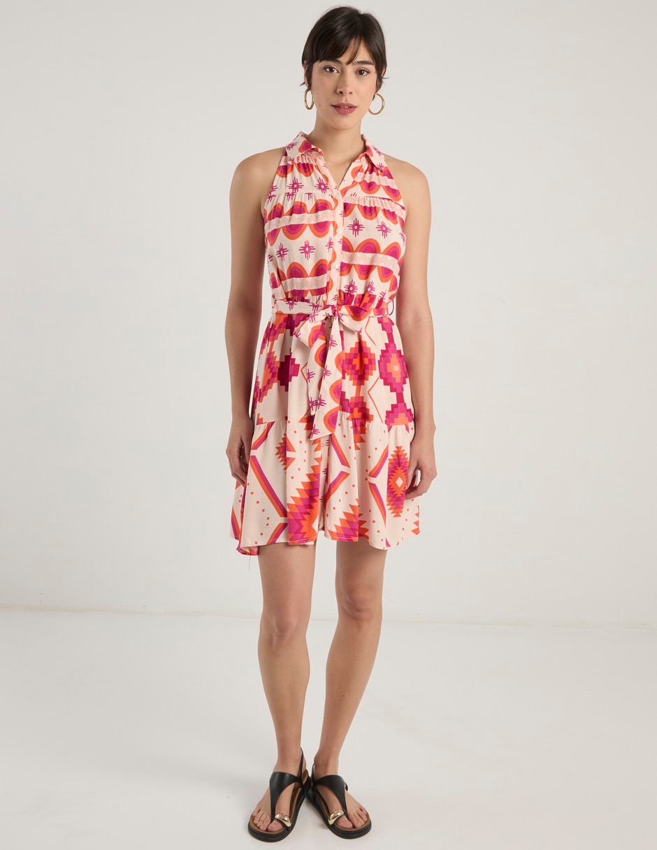 Vestido corto casual para mujer 2