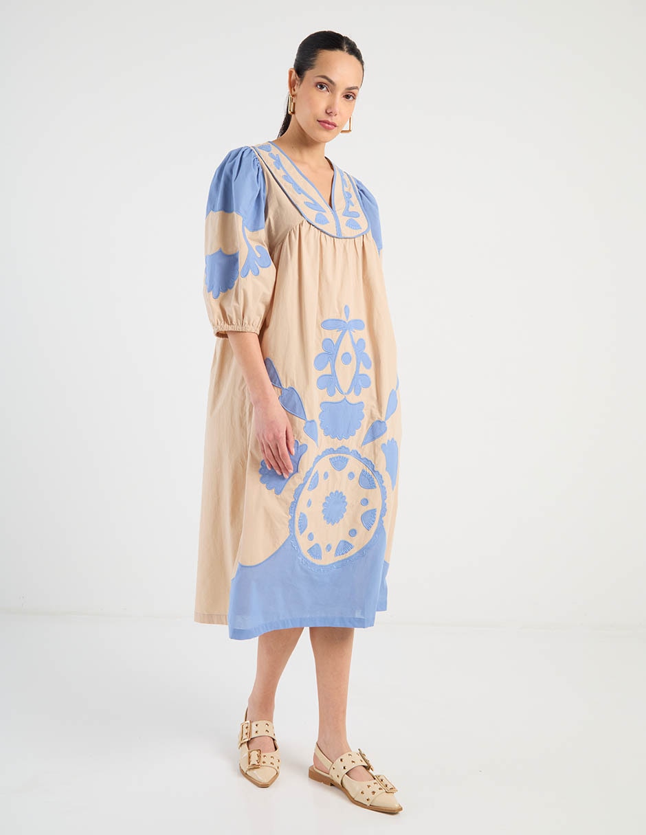 Vestido midi casual para mujer 2