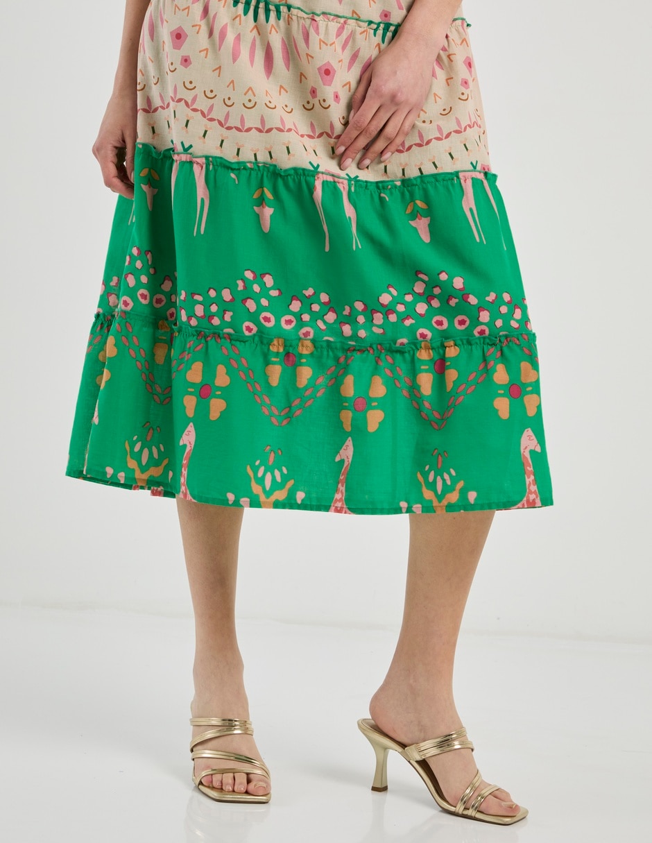 Vestido 3/4 casual para mujer 5
