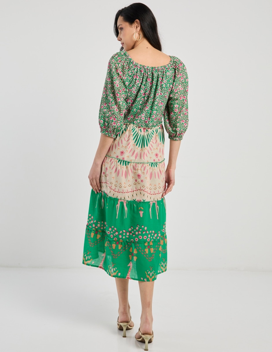 Vestido 3/4 casual para mujer 6