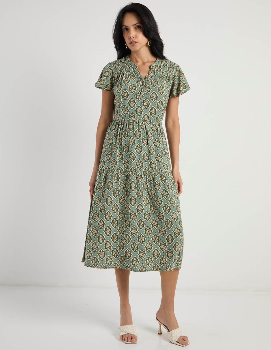 Vestido midi casual para mujer 3