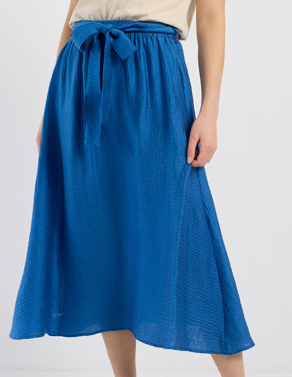 Falda crop a la cintura 5