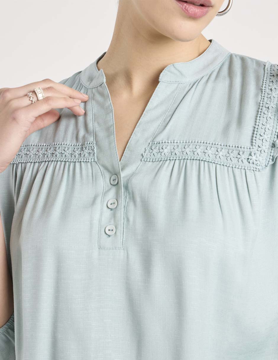 Blusa manga 3/4 para mujer 5