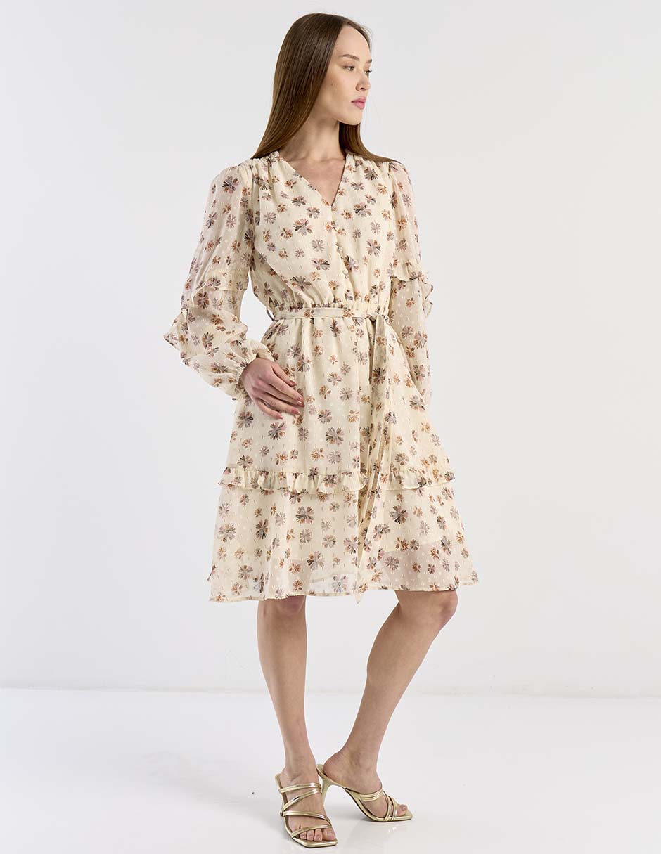 Vestido 3/4 casual para mujer 2