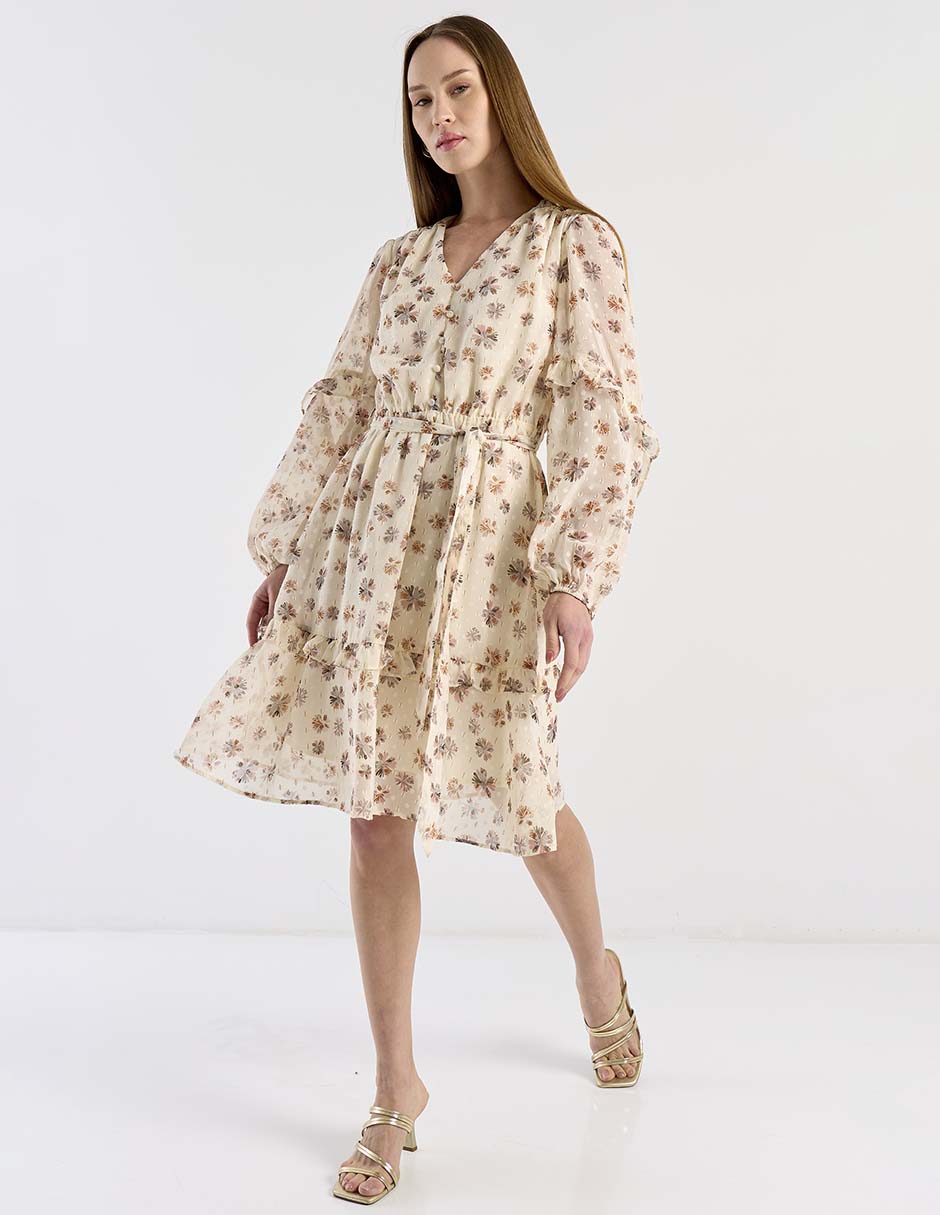 Vestido 3/4 casual para mujer 3