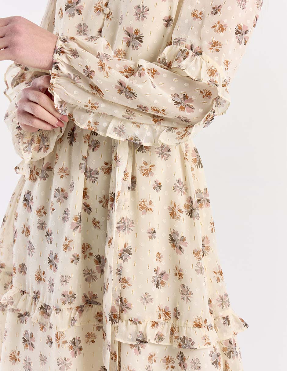 Vestido 3/4 casual para mujer 5
