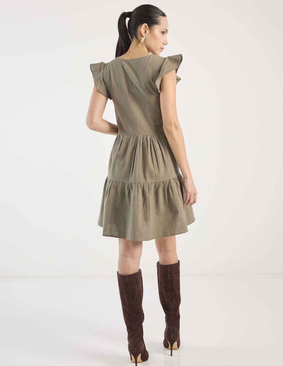 Vestido corto casual para mujer 2