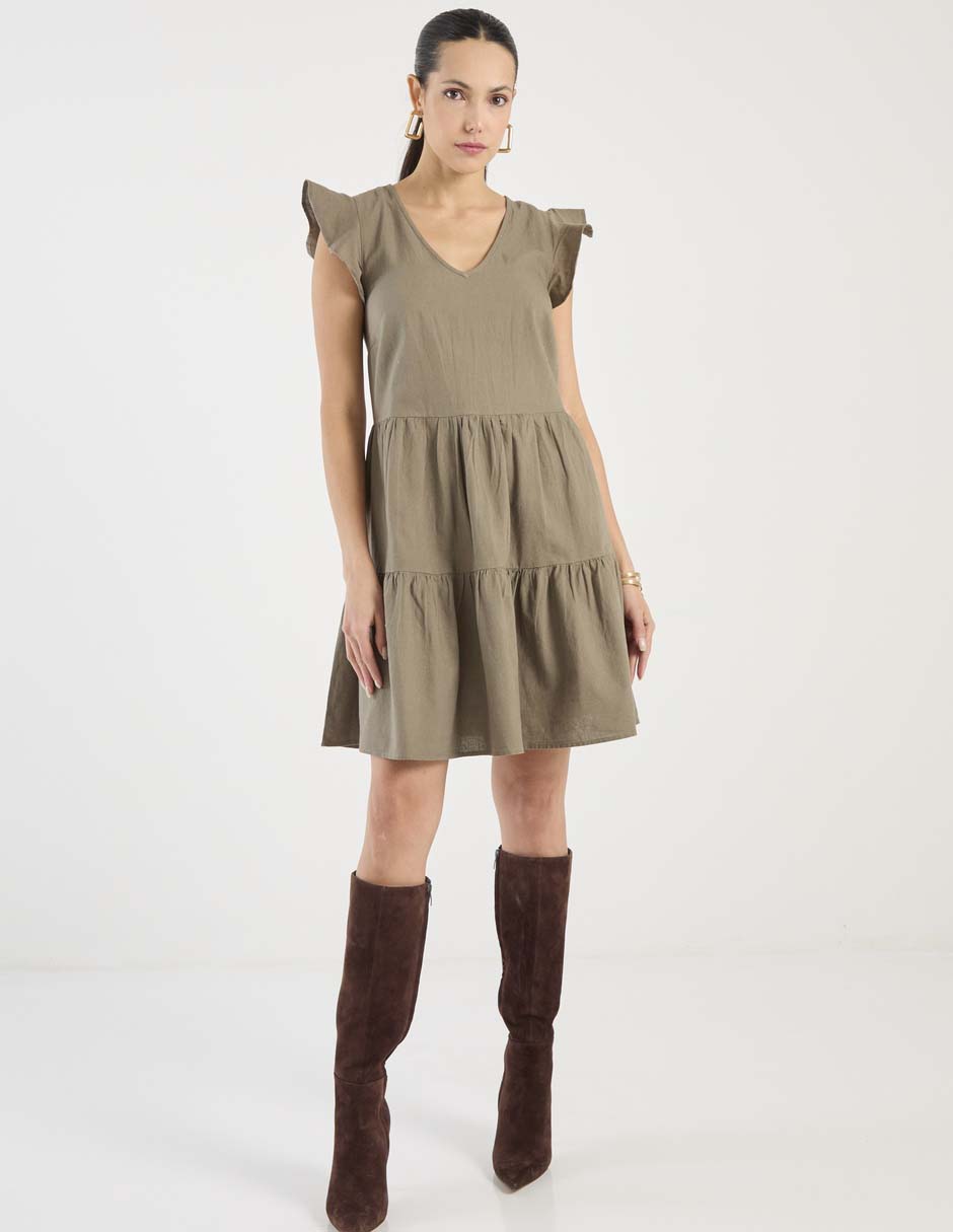 Vestido corto casual para mujer 3