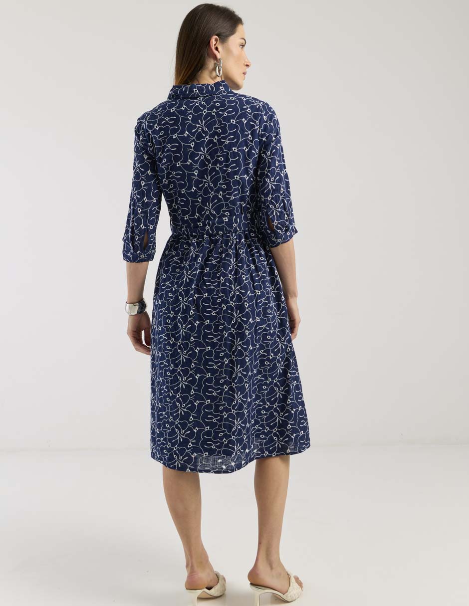 Vestido midi casual para mujer 2