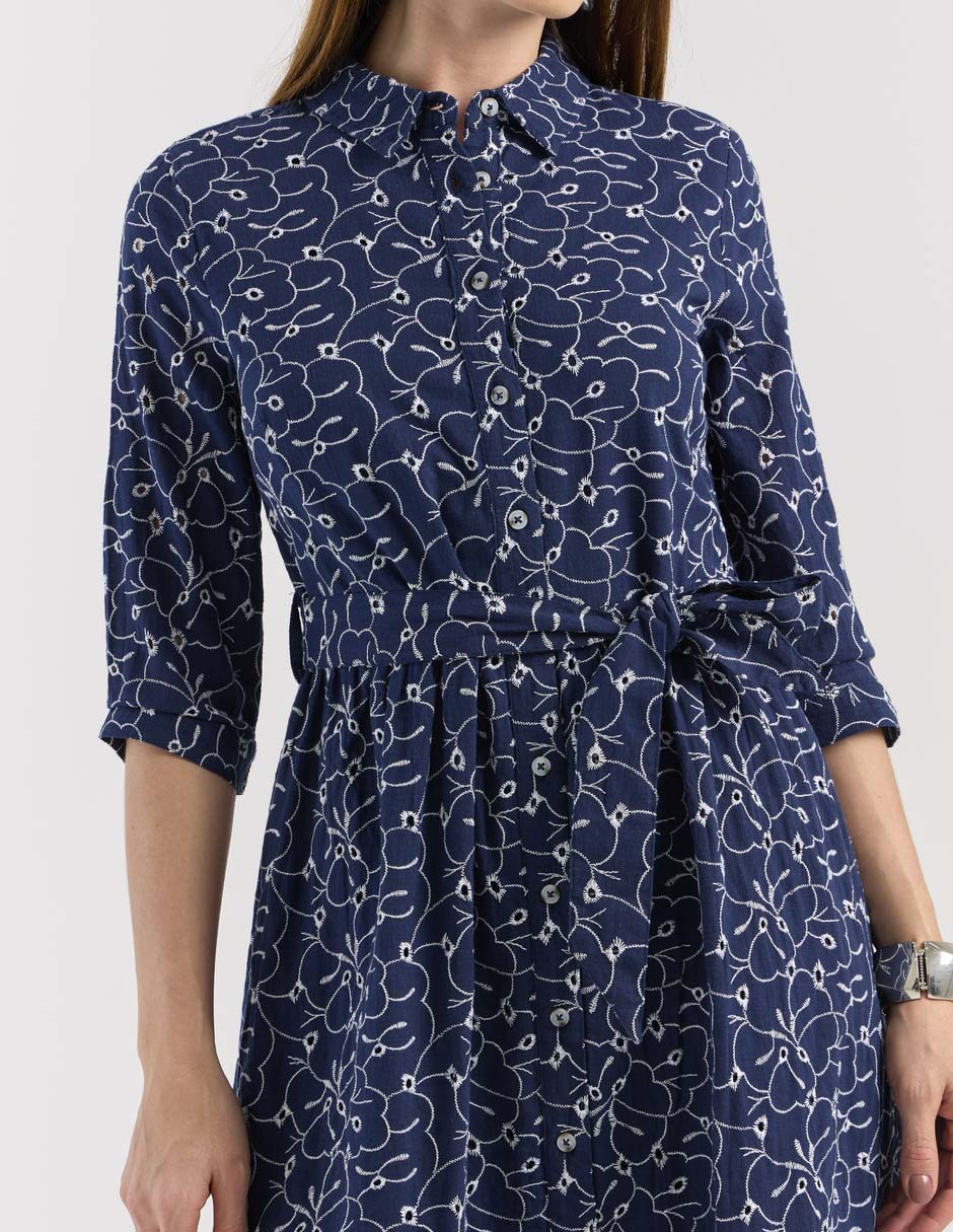 Vestido midi casual para mujer 4