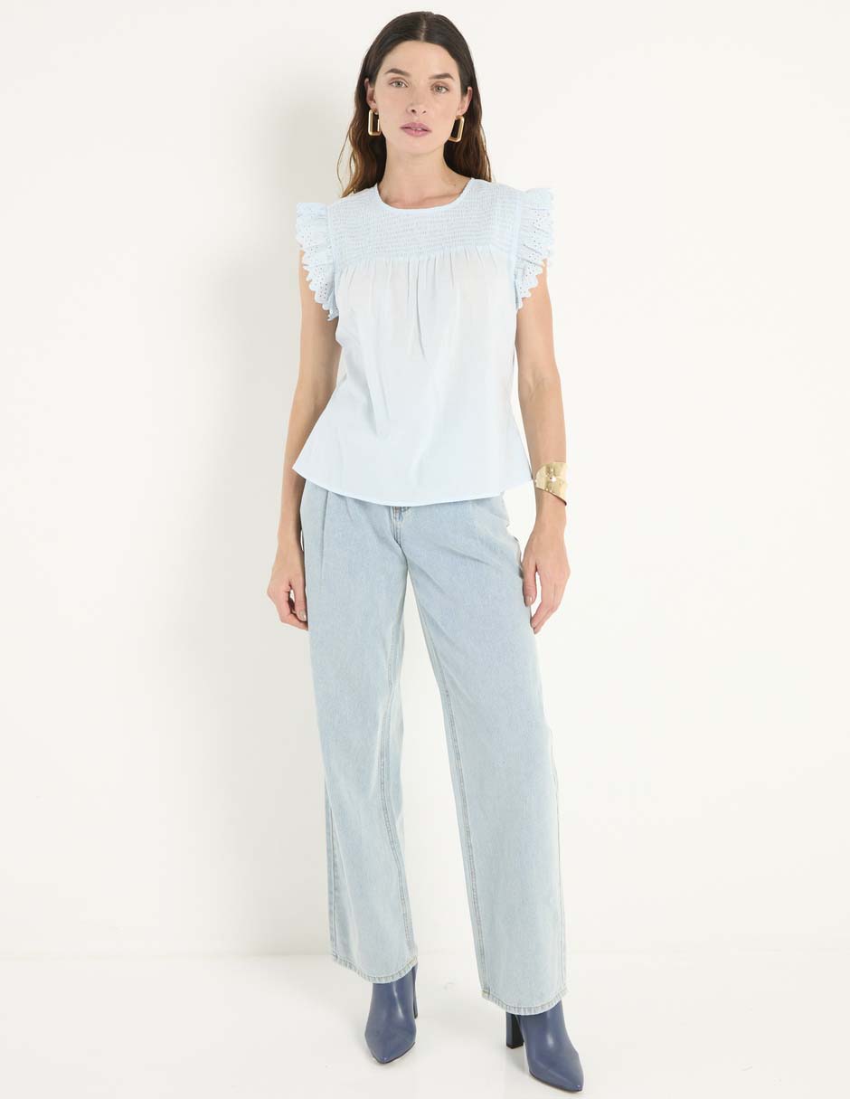 BLUSA 2410491089-R2602, ECH, BABY BLUE