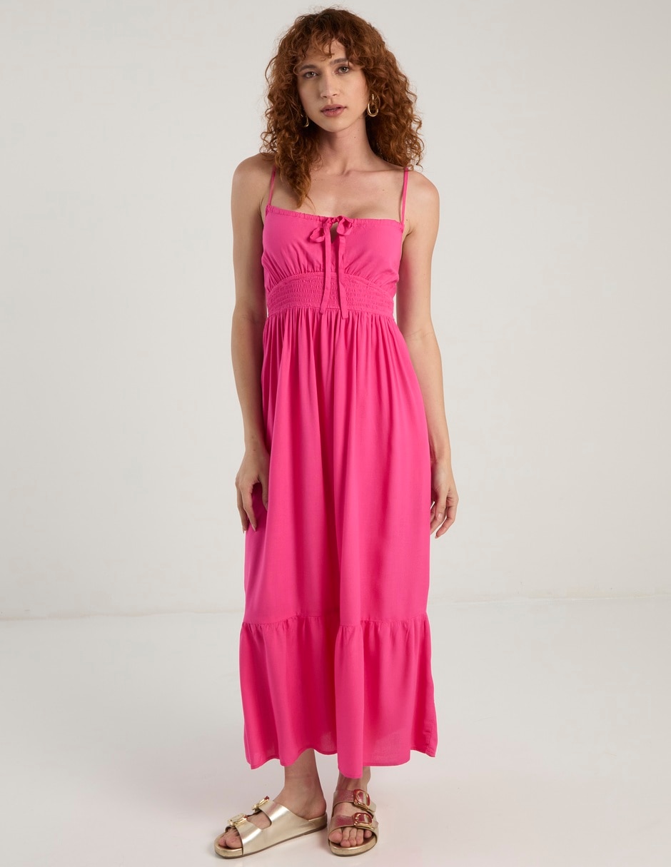 Vestido largo playa para mujer
