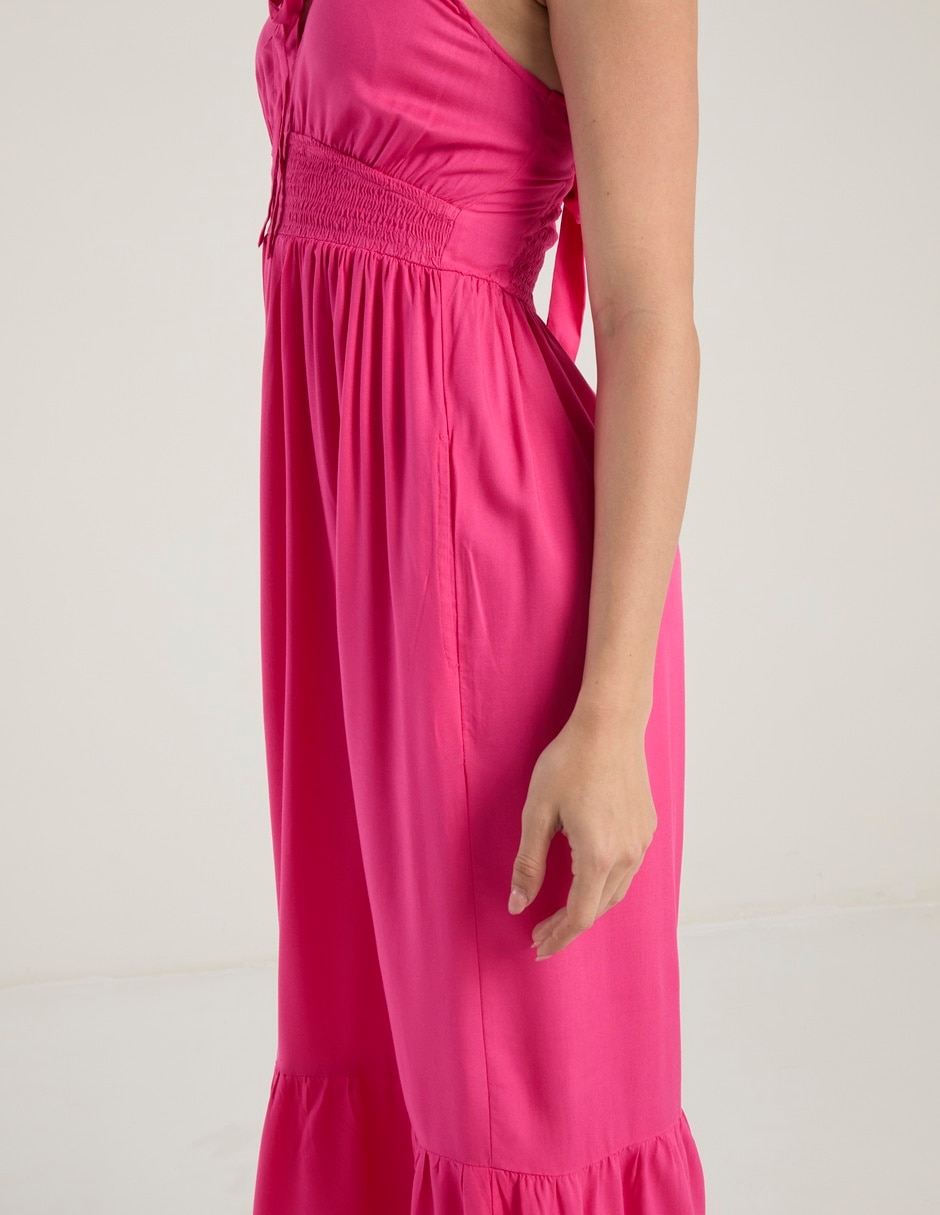 Vestido largo playa para mujer 5