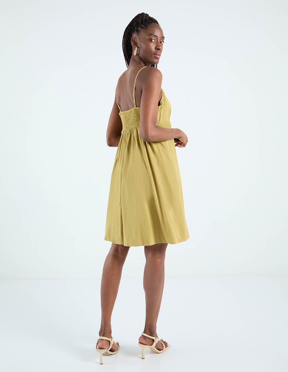 Vestido arriba de la rodilla casual para mujer 2