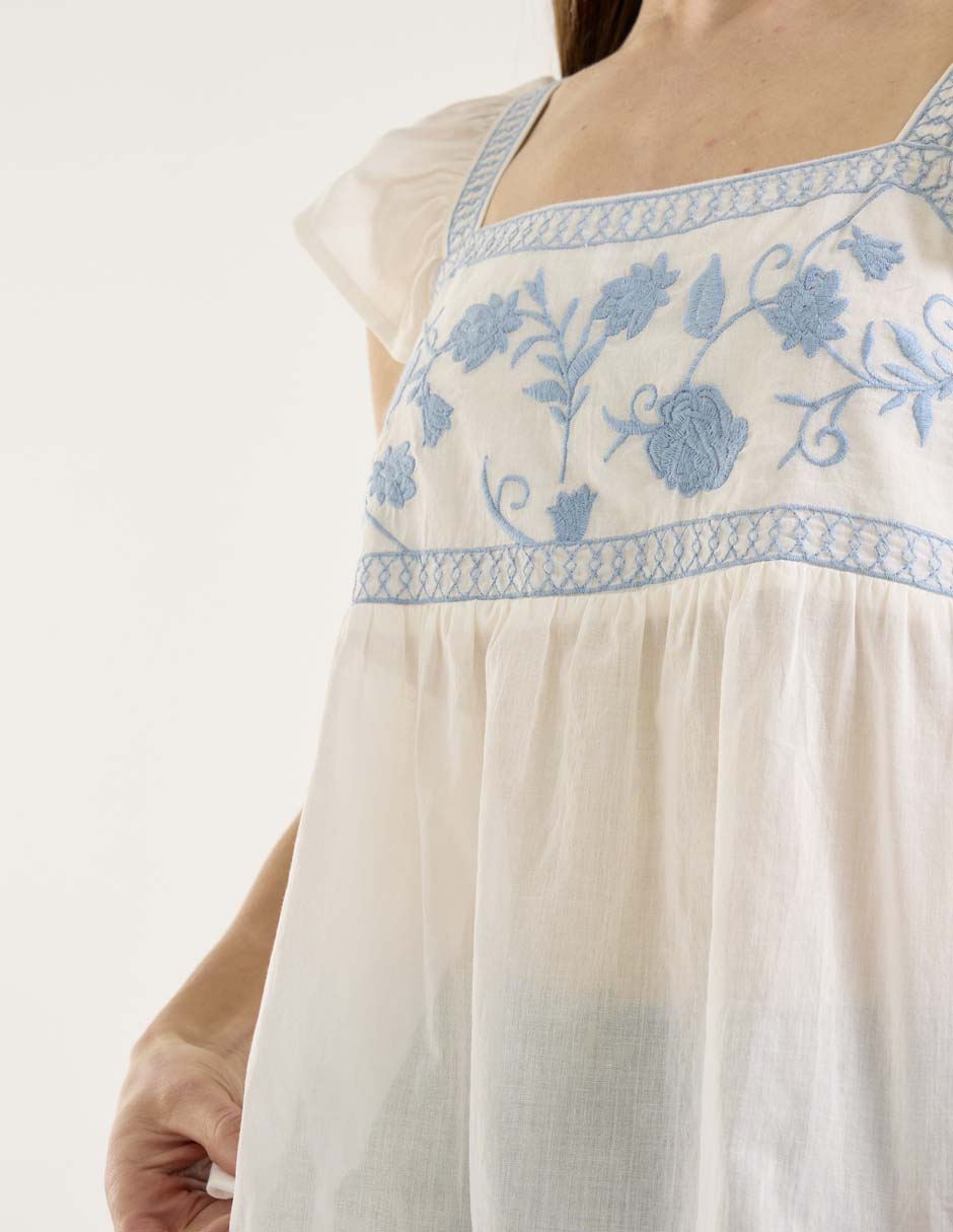 Blusa de tirantes para mujer 4
